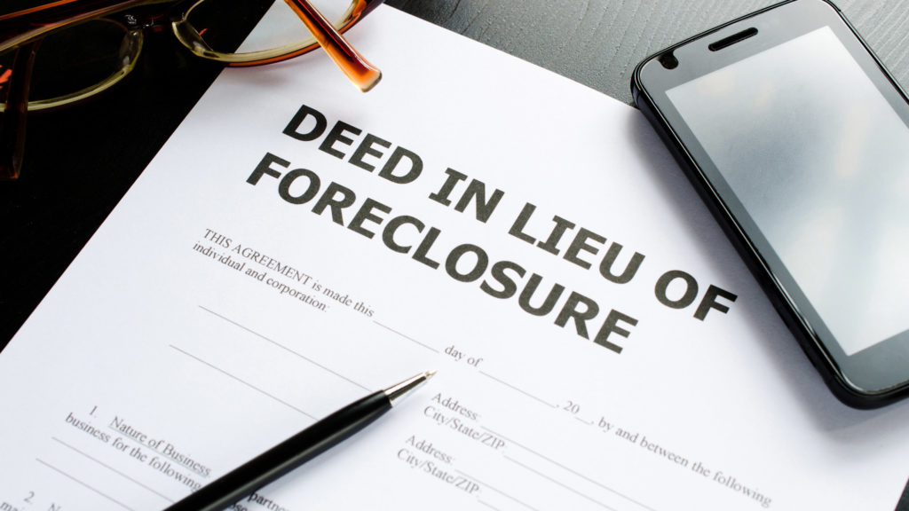 Real Estate Matters – Tax Ramifications of a Foreclosure